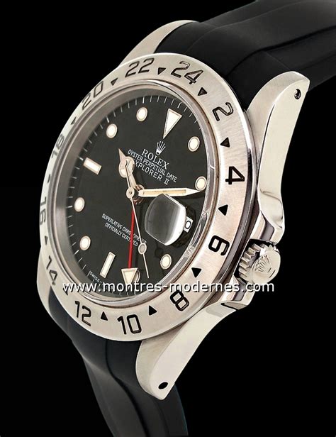 rolex with rubber bracelet